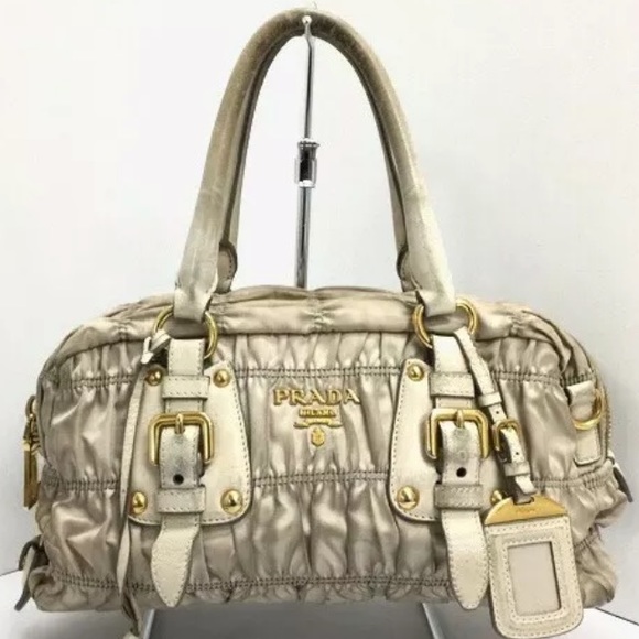 Authentic Prada quilted Satchel Saffiano Leather - Picture 7 of 7